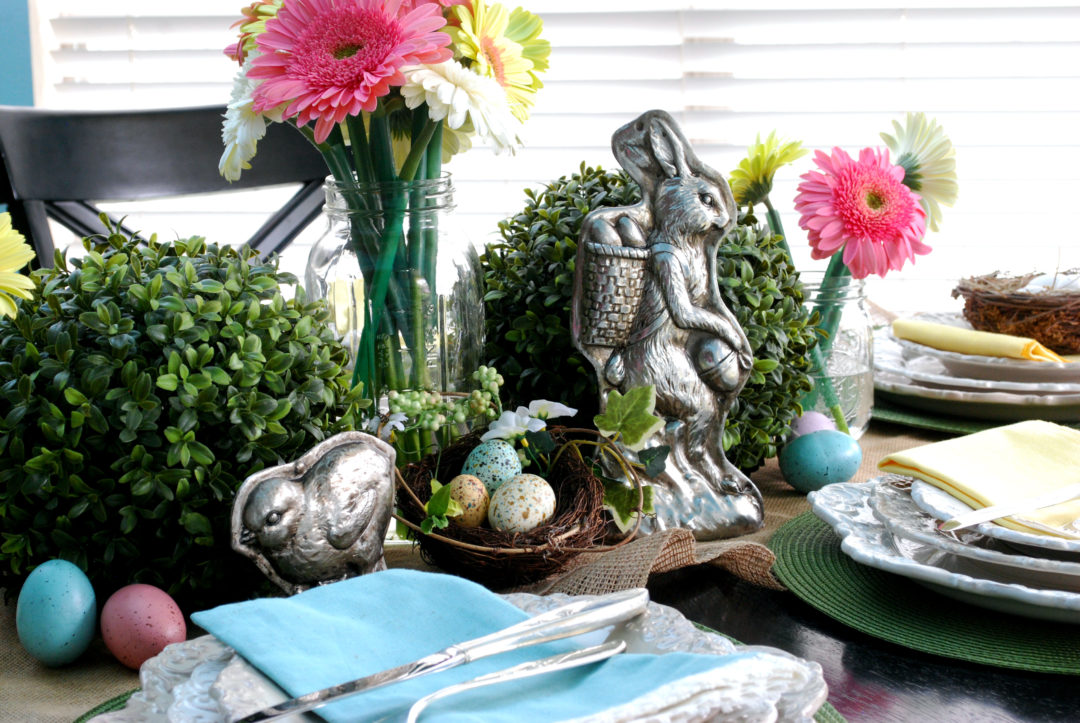 How to style an Easter table