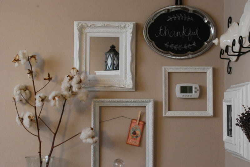 decorating around the ugly thermostat
