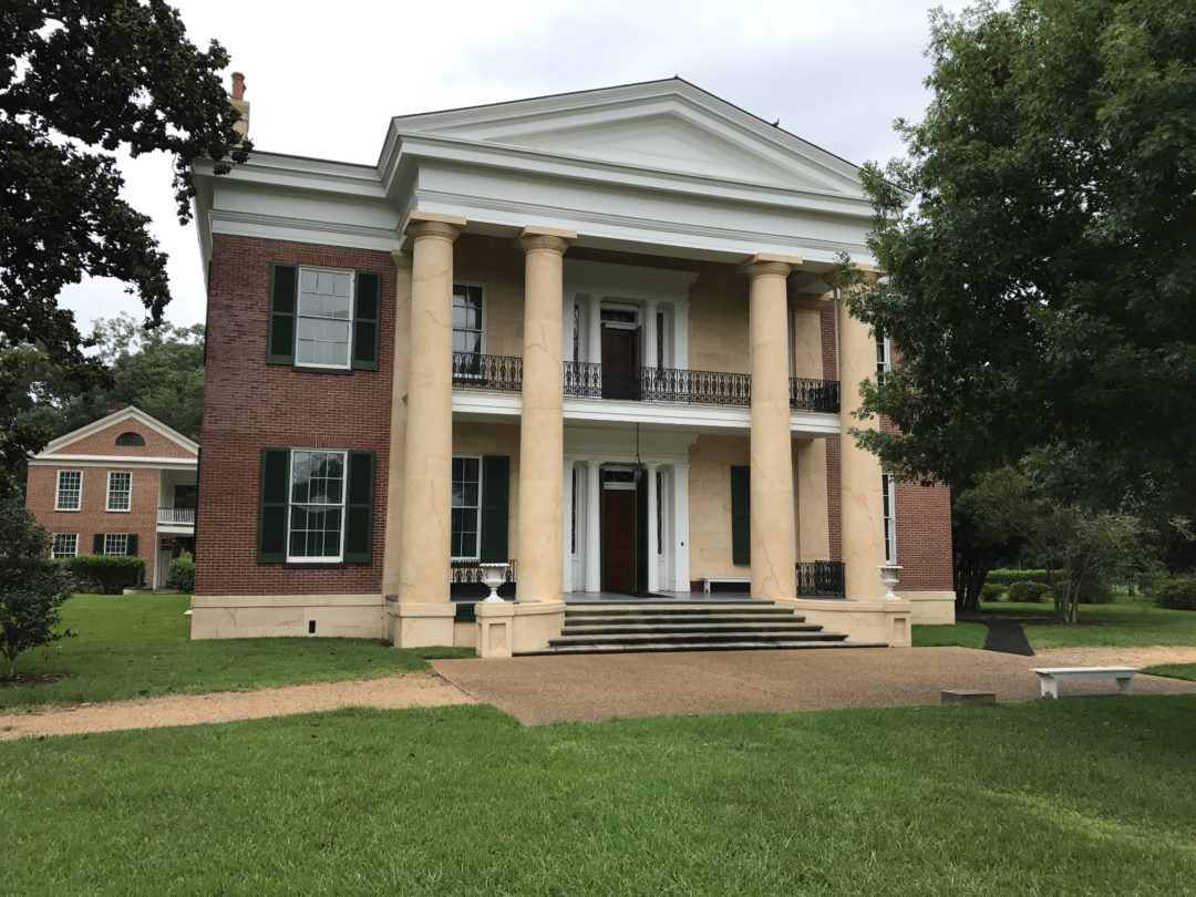Melrose Plantation Main House in Natchez Mississippi