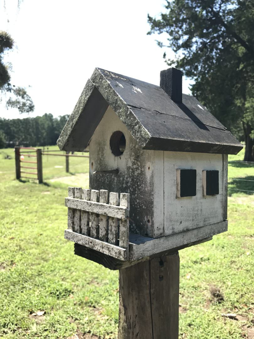 cottage style birdhouse 