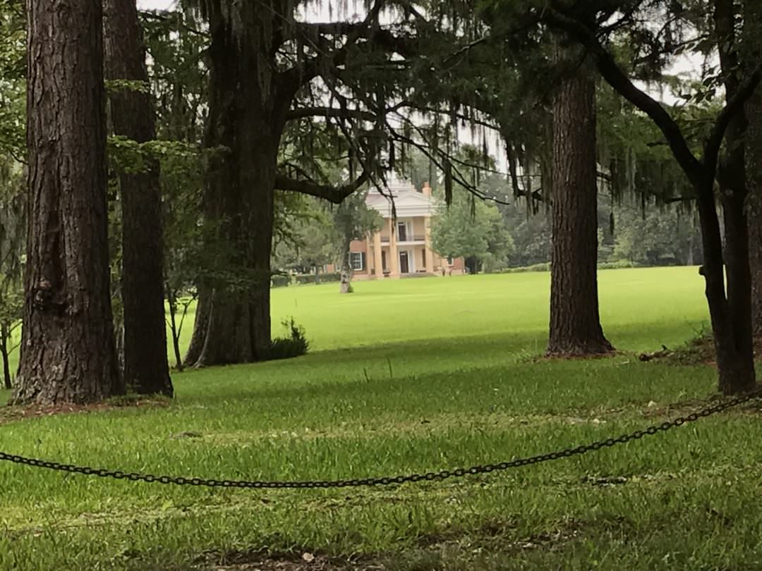 Street view of Melrose Mansion at the front gate