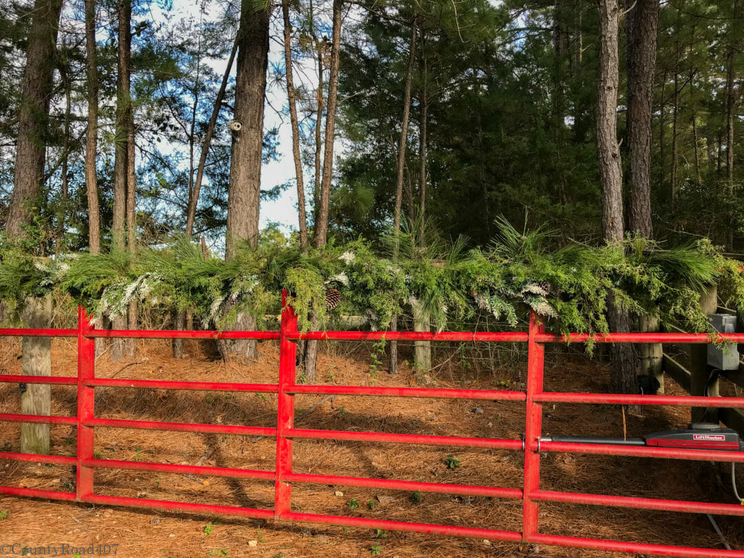 DIY Easy fresh garland by Countyroad407.com