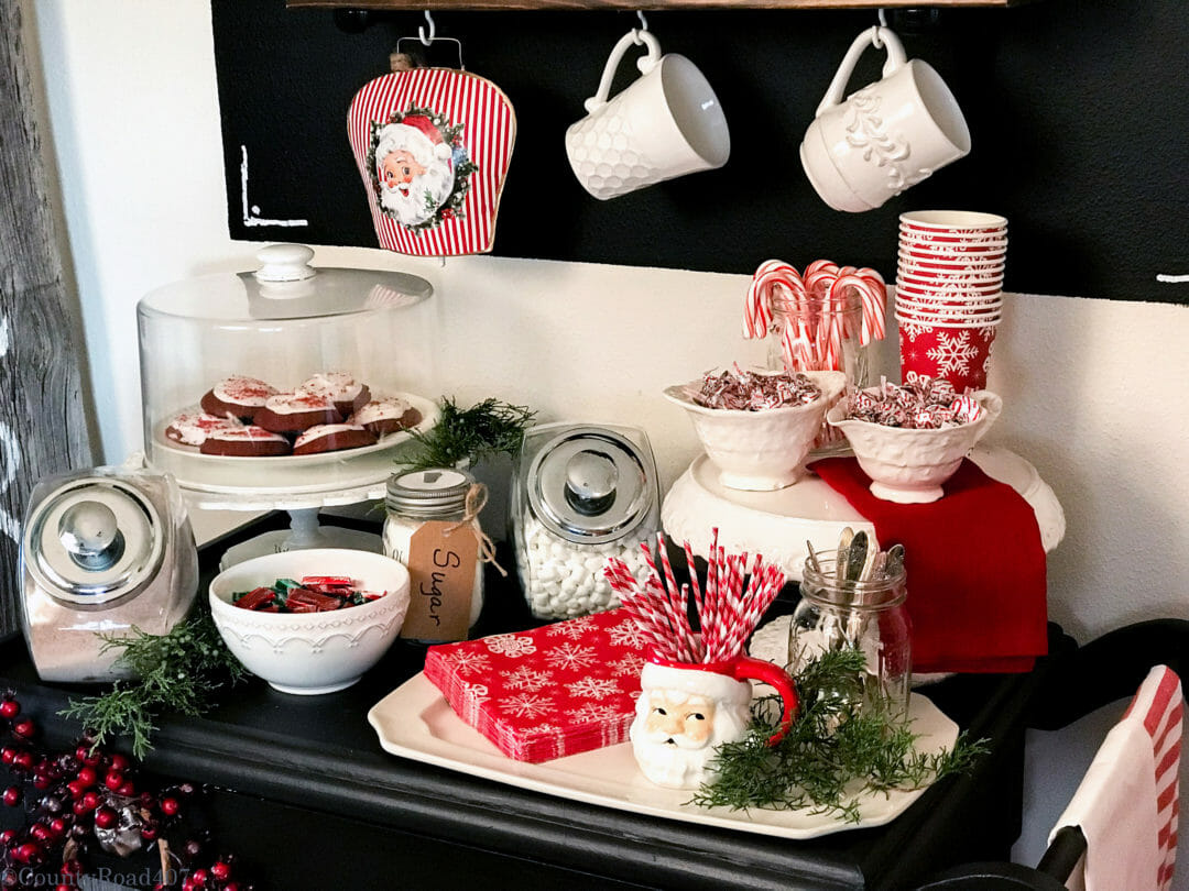 A Christmas Cocoa Bar from CountyRoad407.com