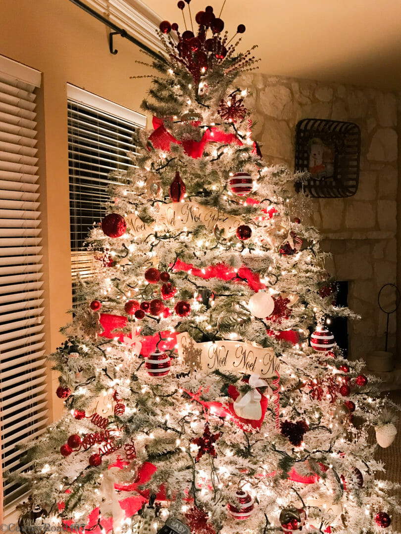 Hodge Podge Christmas tree by CountyRoad407.com