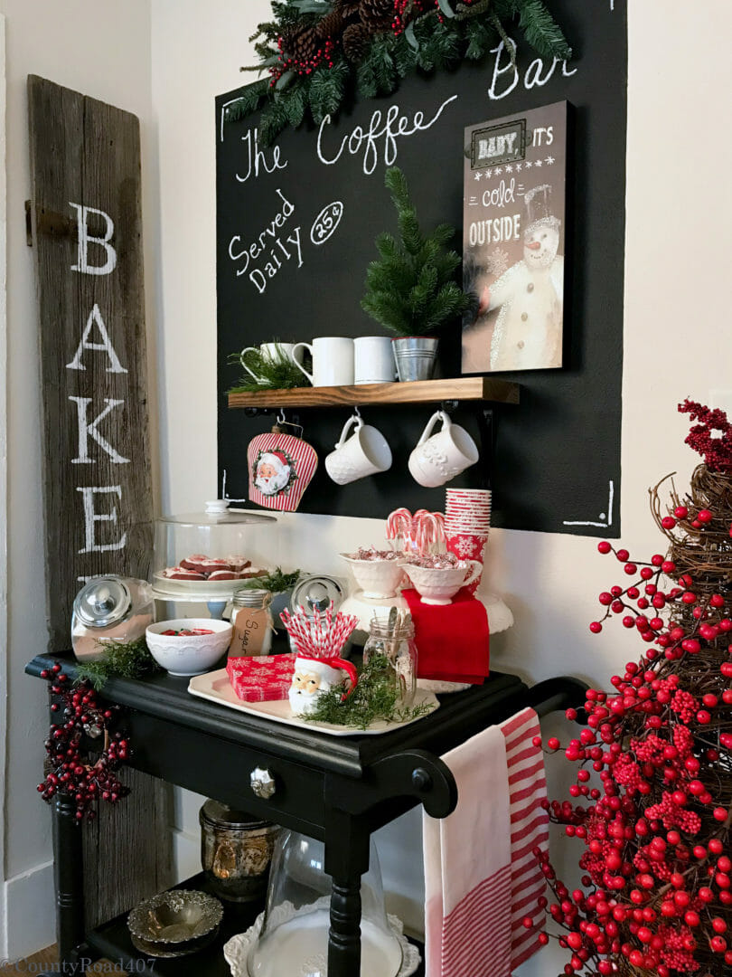 Full Christmas Cocoa Bar by Countyroad407.com