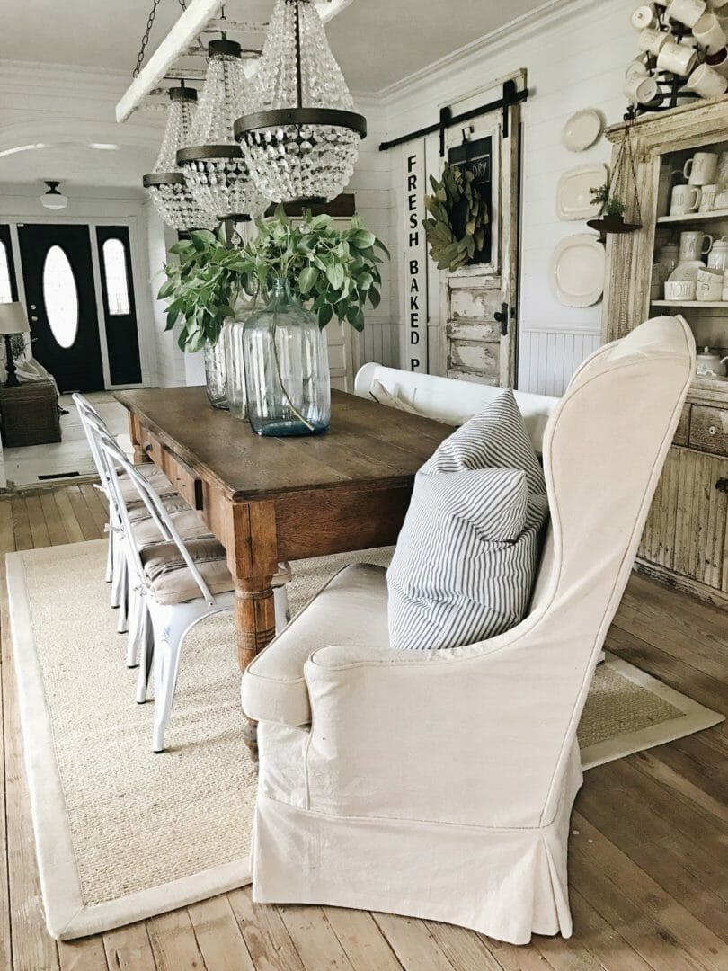 Liz Marie Blog farmhouse dining room