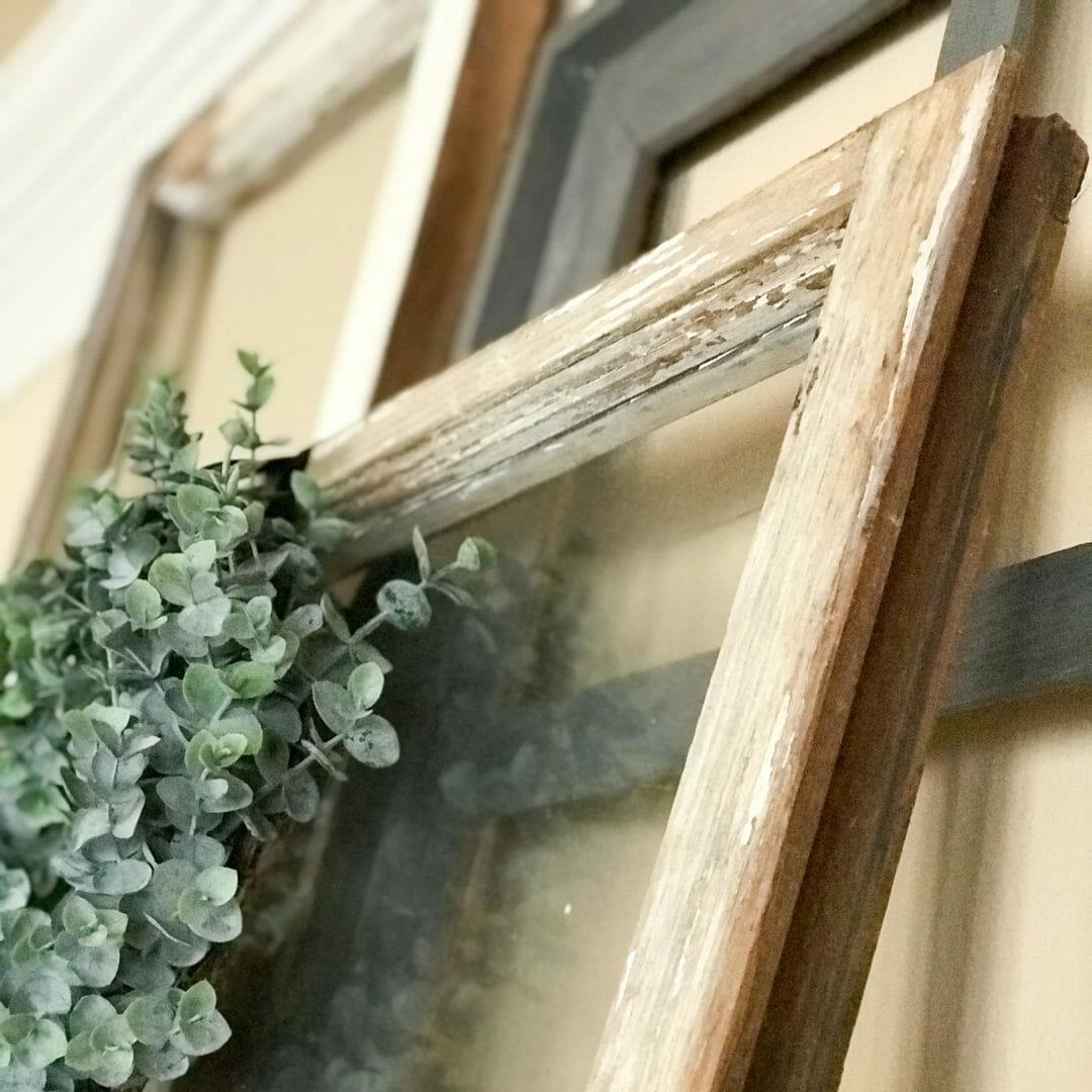 Ideas for repurposing old windows by CountyRoad407.com