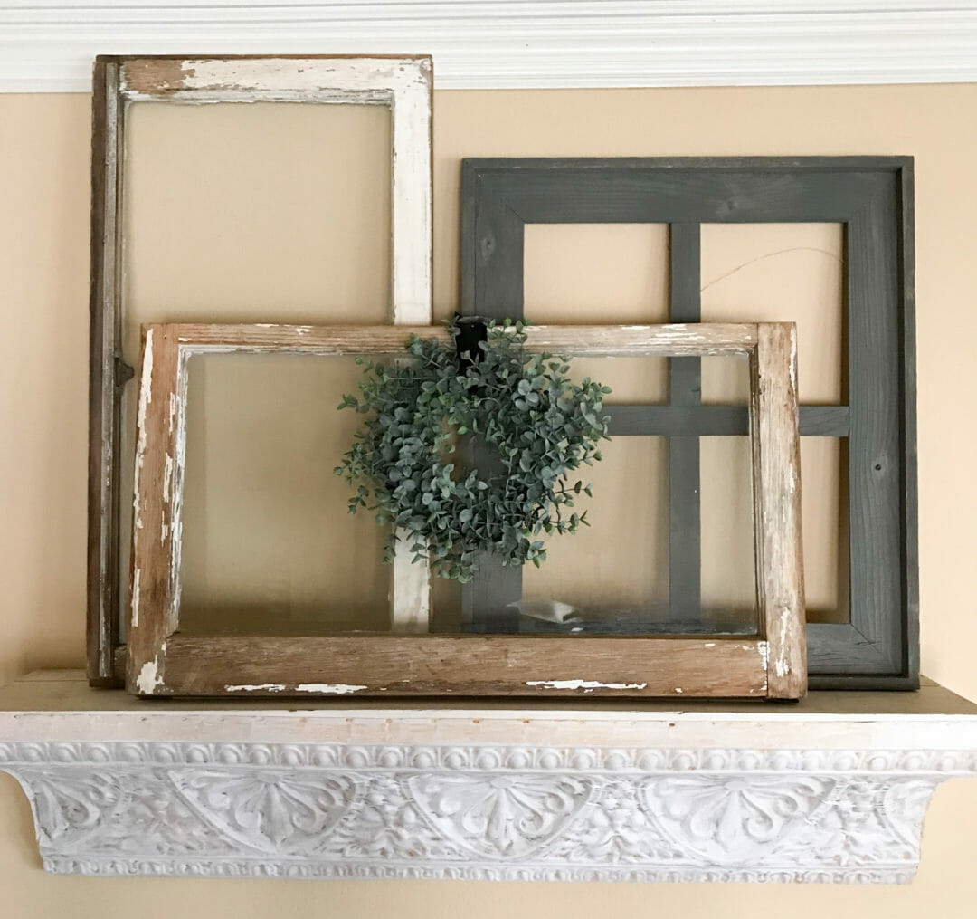 Repurposing Ideas for old windows on CountyRoad407.com