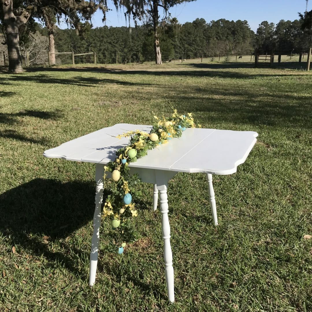 Part 1 for Quick Easter Table by Countyroad407.com