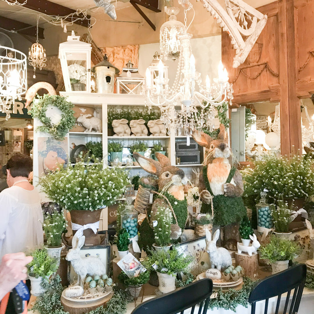 Spring display at LaurieAnna's in Canton, TX