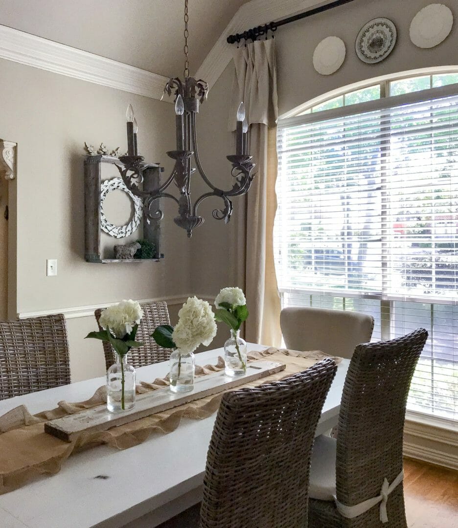 New/old modern farmhouse dining room by CountyRoad407.com