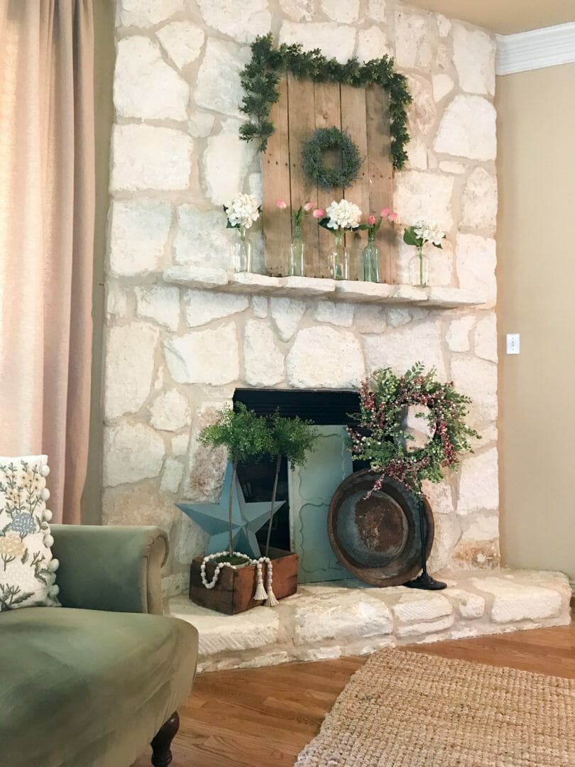 One mantel three different ways by countyroad4-7.com