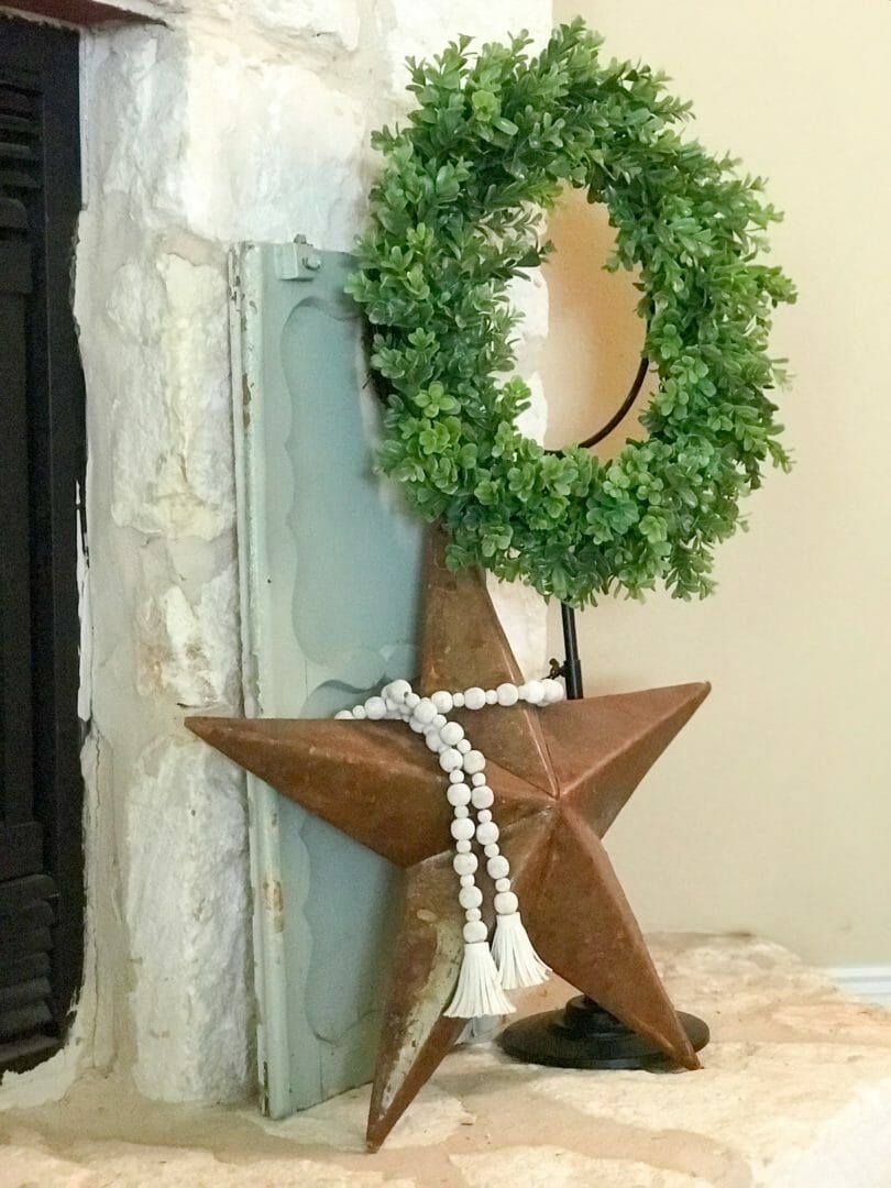 Right side of mantel by countyroad407.com