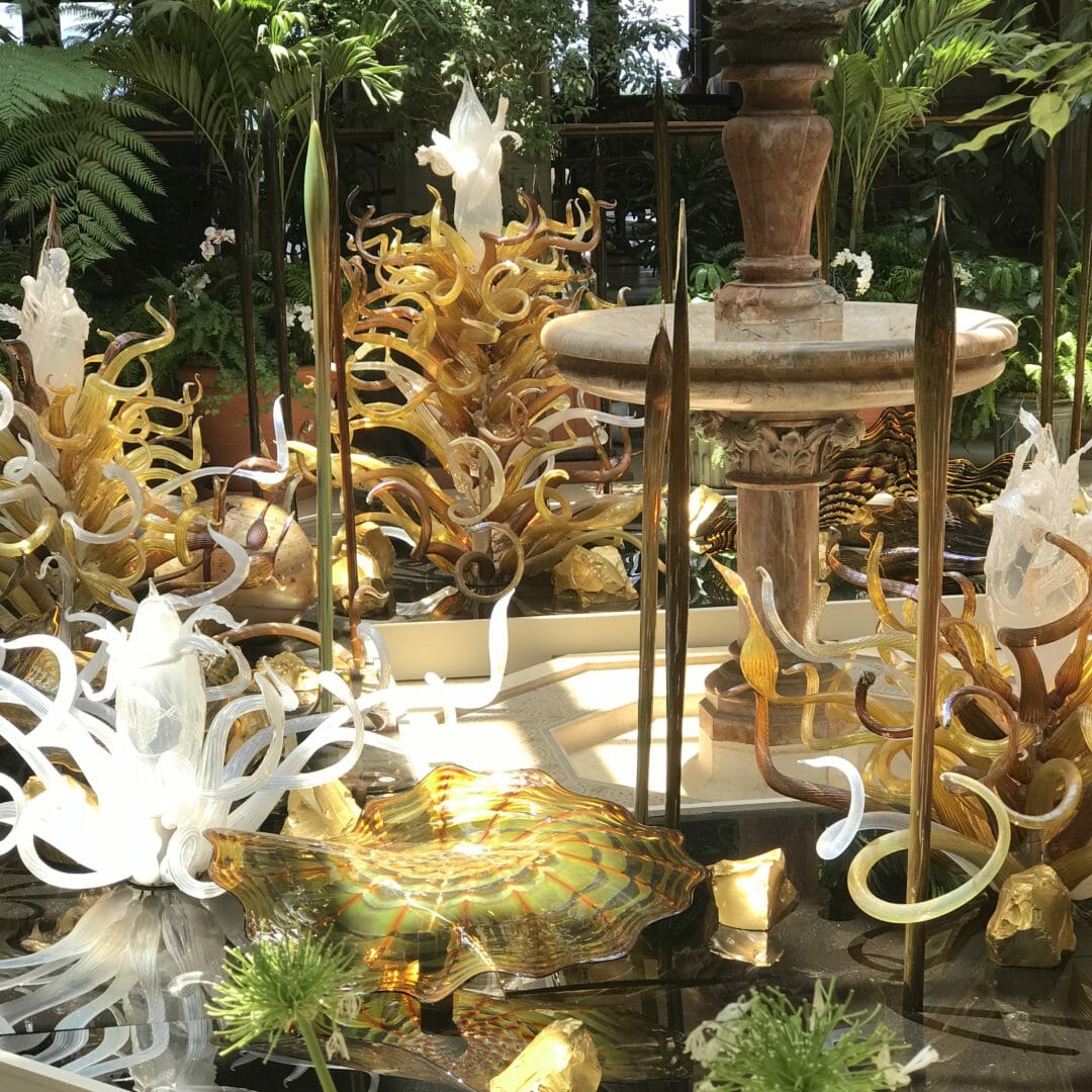 Dale Chihuly exhibit 2018 at the Biltmore Estate by CountyRoad407.com