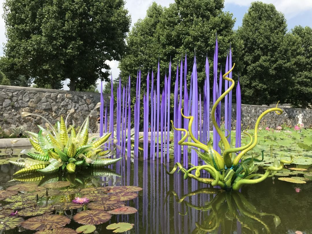 Chihuly Exhibit at the Biltmore, NC by CountyRoad407.com