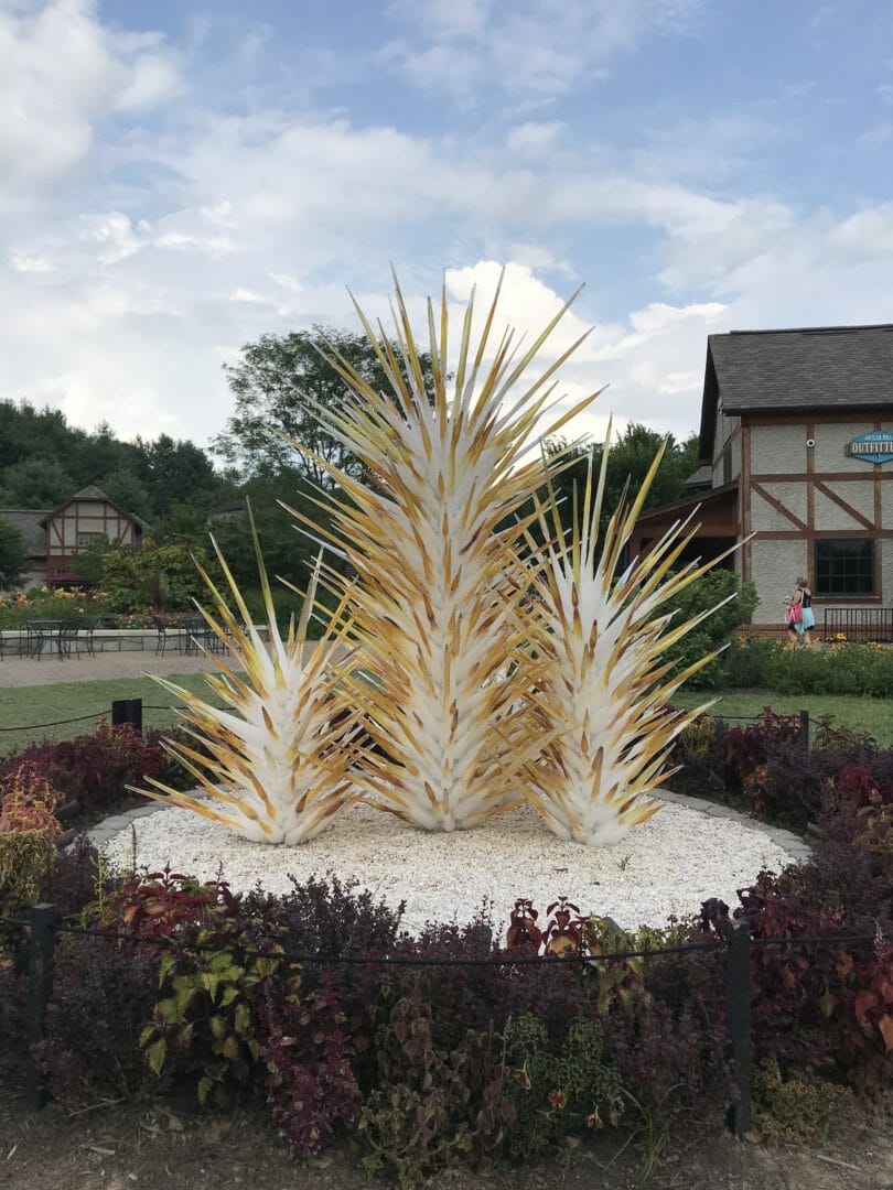 A stunning Chihuly Exhibit at the Biltmore Estate in NC by CountyRoad407.com