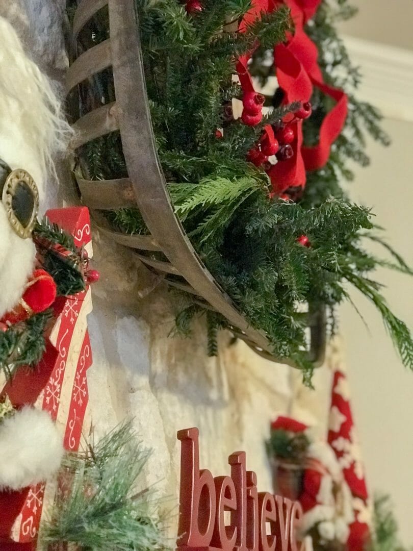 The easy way to make a live wreath! CountyRoad407.com