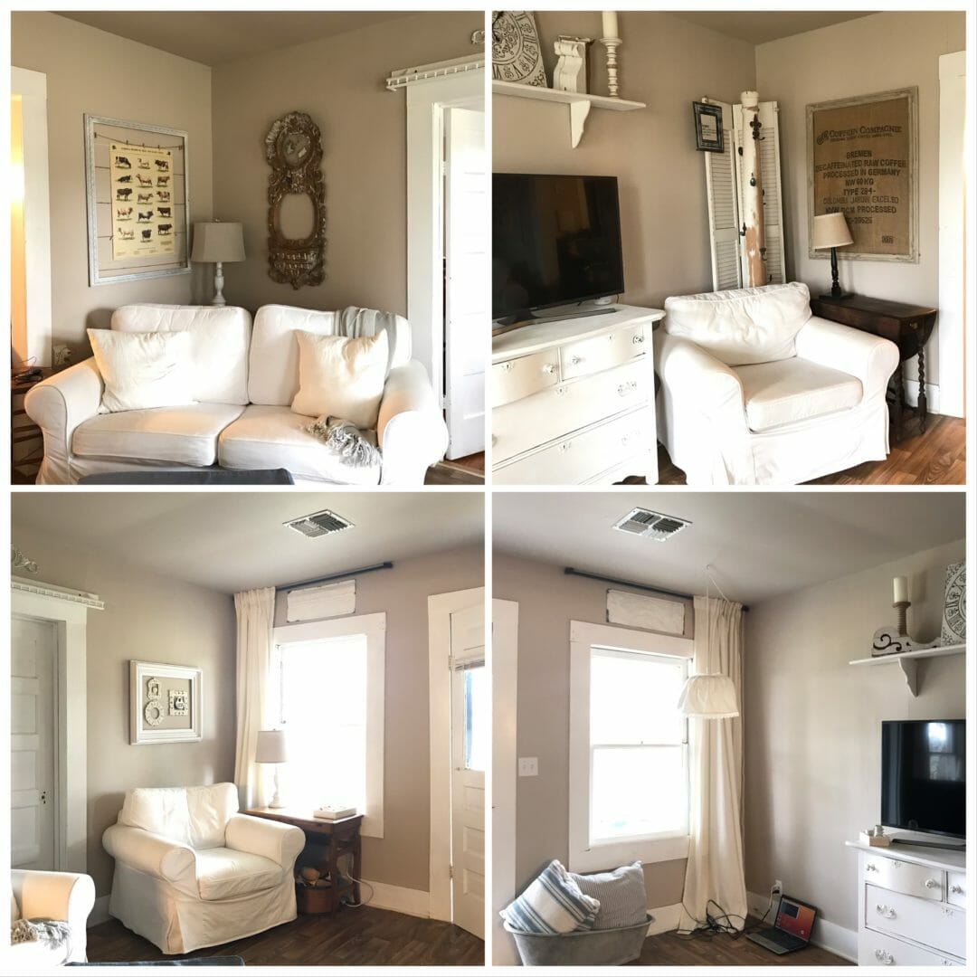 A quick redesign of the farmhouse by CountyRoad407.com #Farmhouse #farmhouseDecor #Redesign #CountryLiving #CountryHomeLiving #FarmhouseStyle
