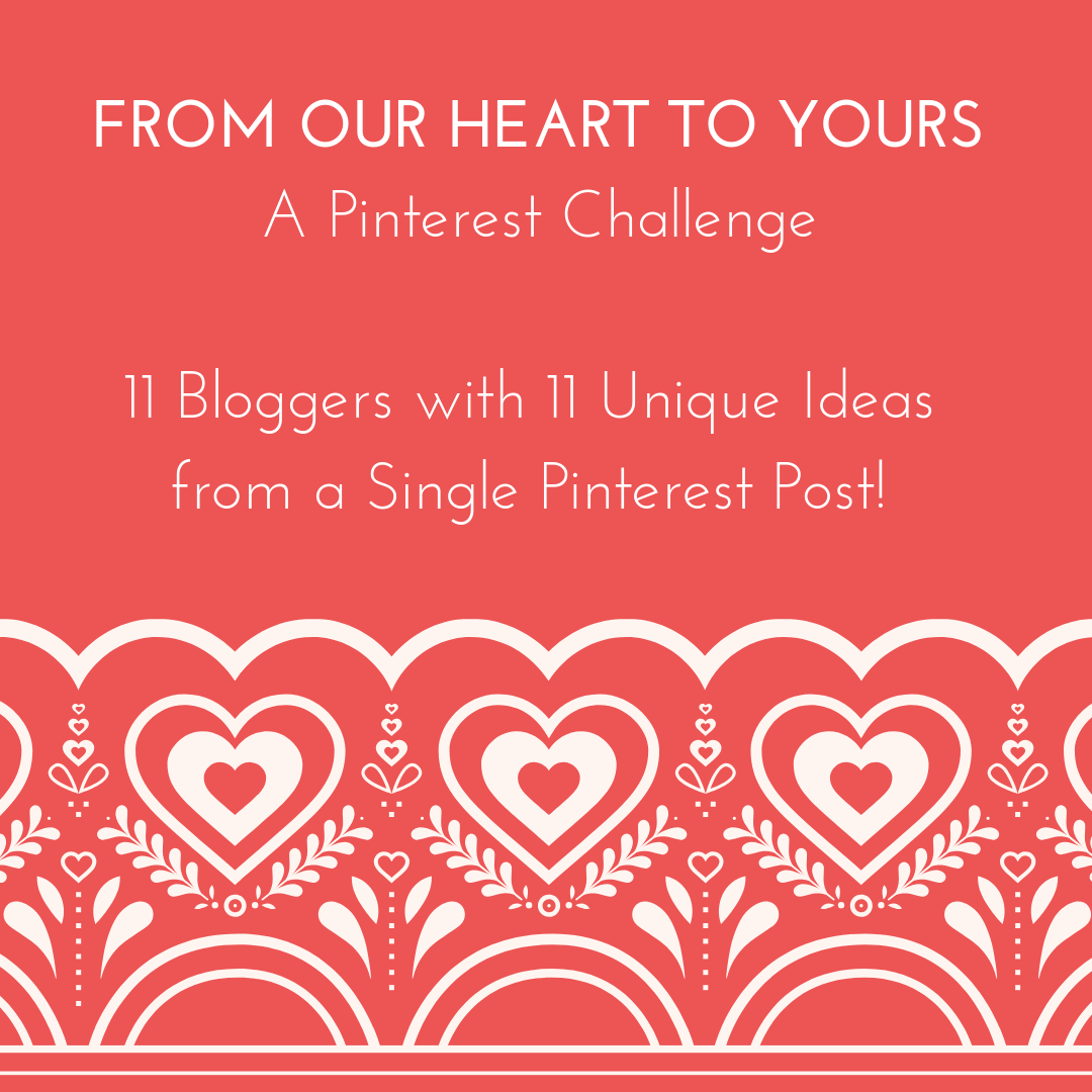 Pinterest Challenge with 11 bloggers taking the same inspiration photo and putting their own spin on it! By Countyroad407.com