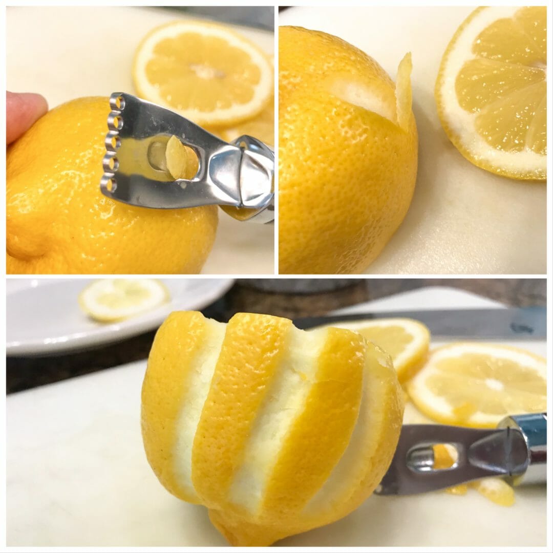 Decorative flower and sun out of lemon slices by CountyRoad407.com #lemonslices #lemons #cuttinglemons #summerdecor #lemondecor #DIYlemonslices #CountyRoad407