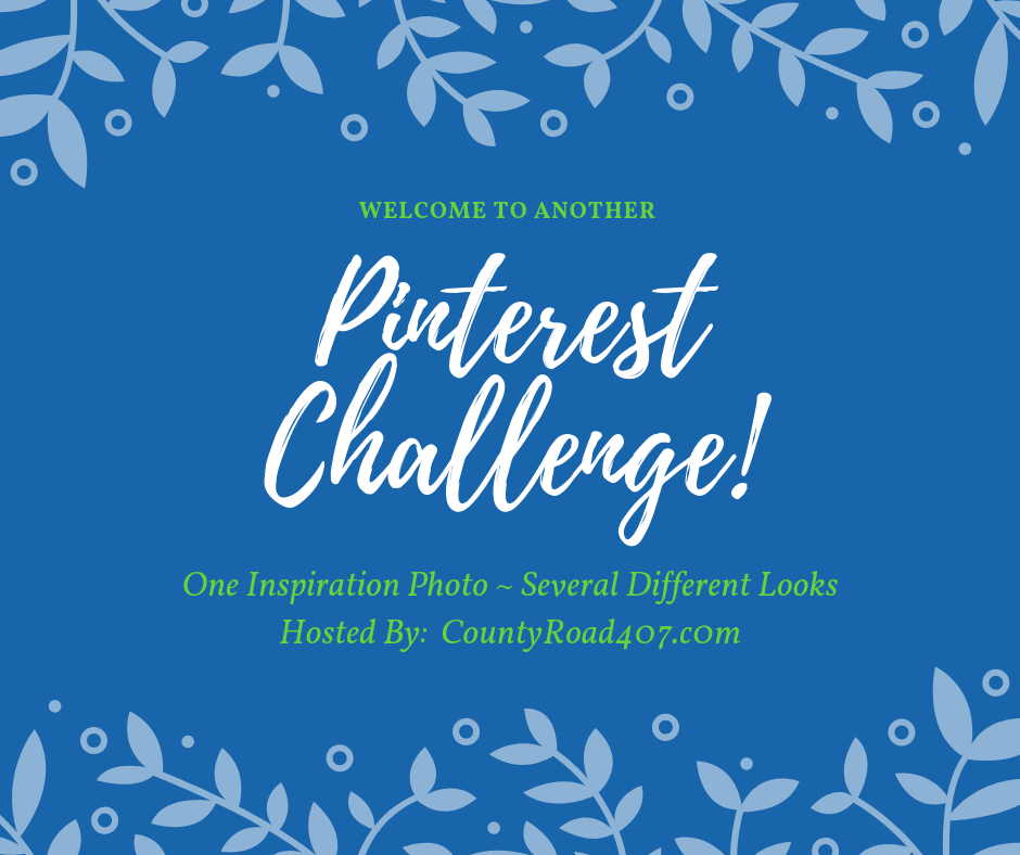 Summer Mantel Pinterest Challenge by CountyRoad407.com #pintrestchallenge #countyroad407 #blog hop