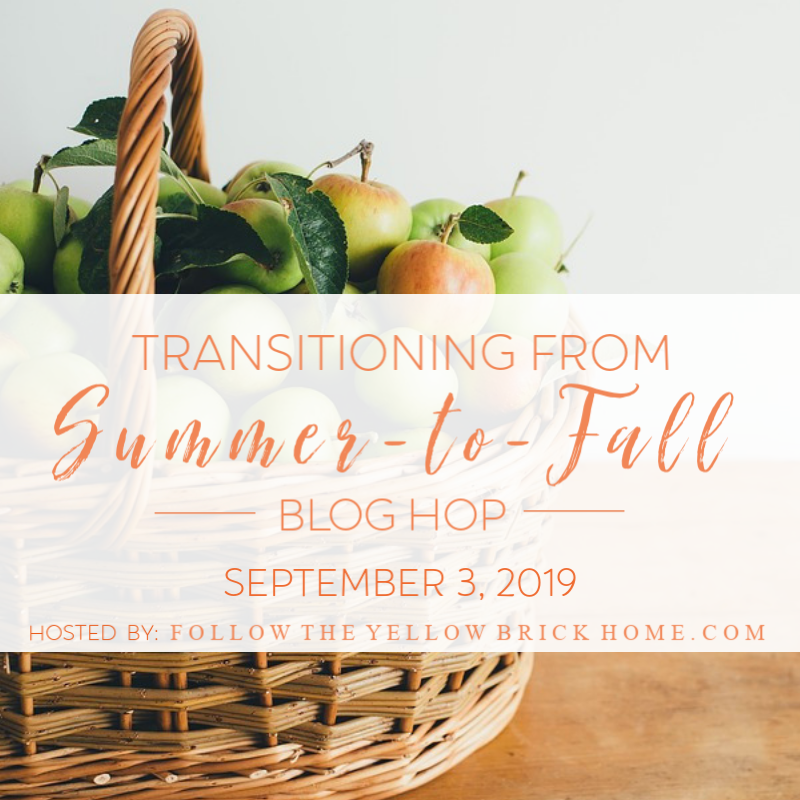 Tranistioning from summer to fall blog hop