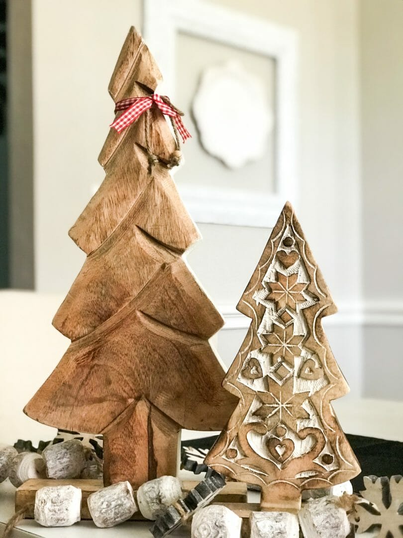 Wooden Tree Decor