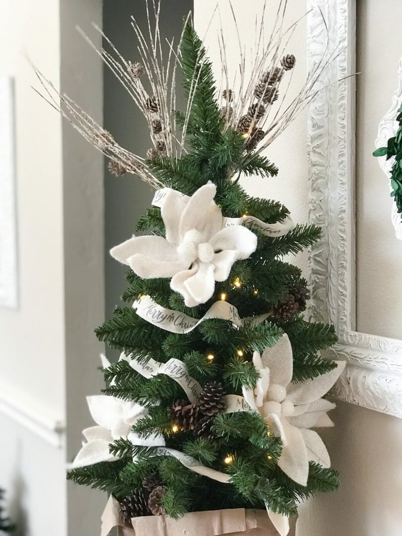 ribbon on 3 foot tree