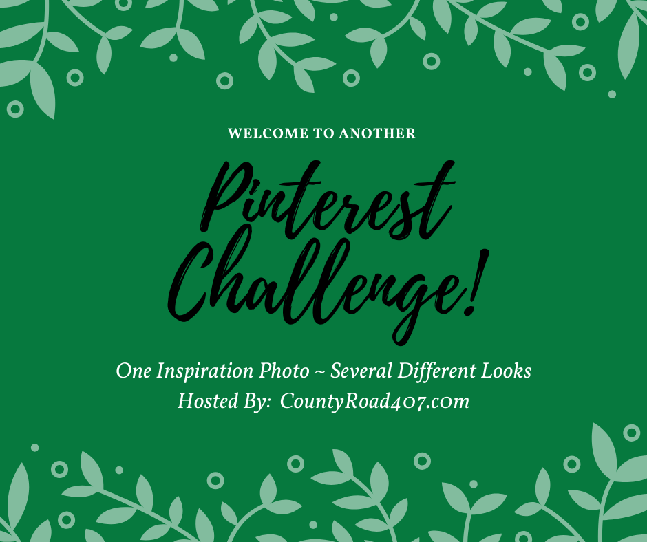 Pinterest Challenge graphic in green