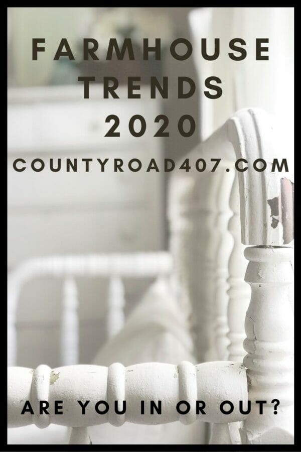 farmhouse trends Pinterest graphic