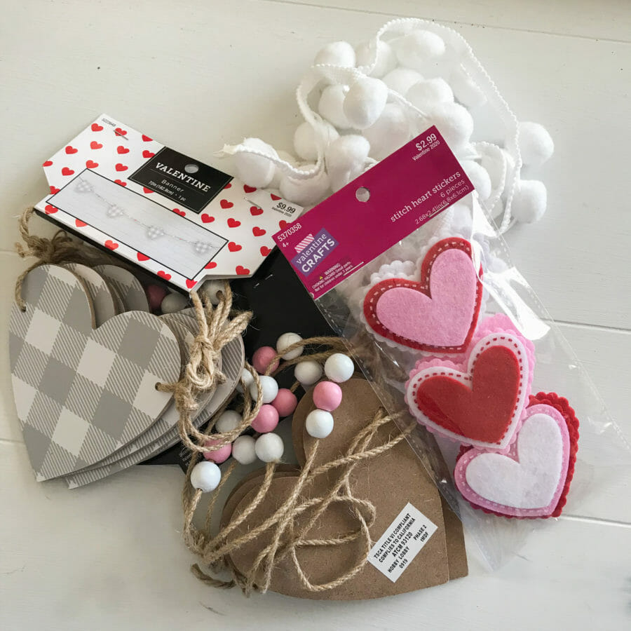 valentine craft supplies