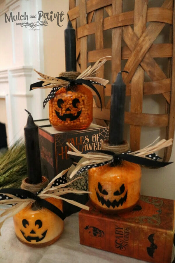 jack o lantern bottles