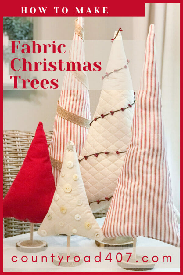 how to make super cute Christmas tree pinterest graphic