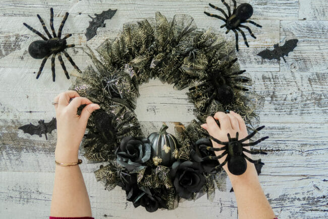spider wreath
