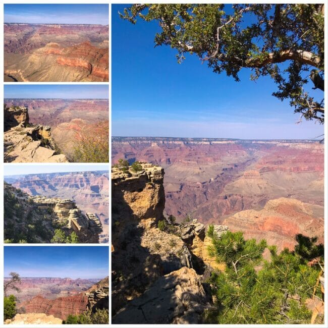 Collage of the Grand Canyon