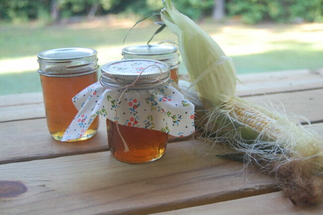 corn on the cob jelly in jars