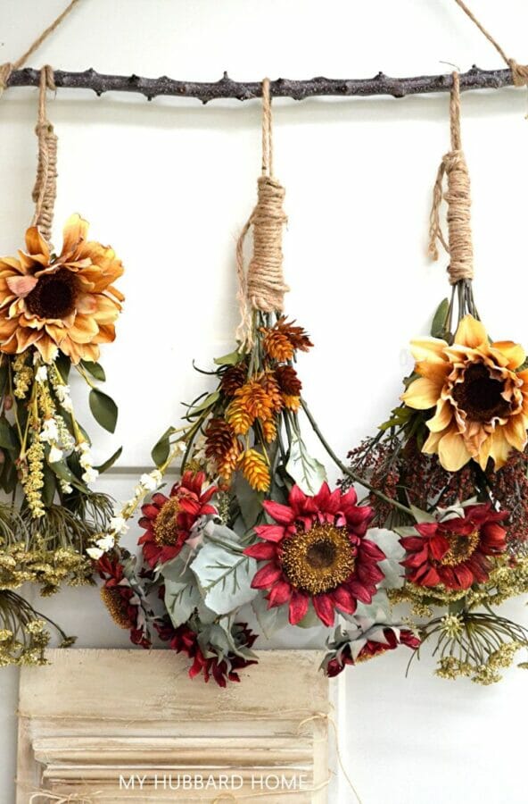 hanging flowers