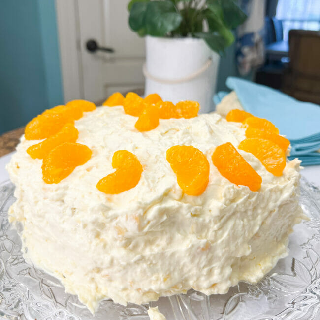 Mandarin Orange Cake 