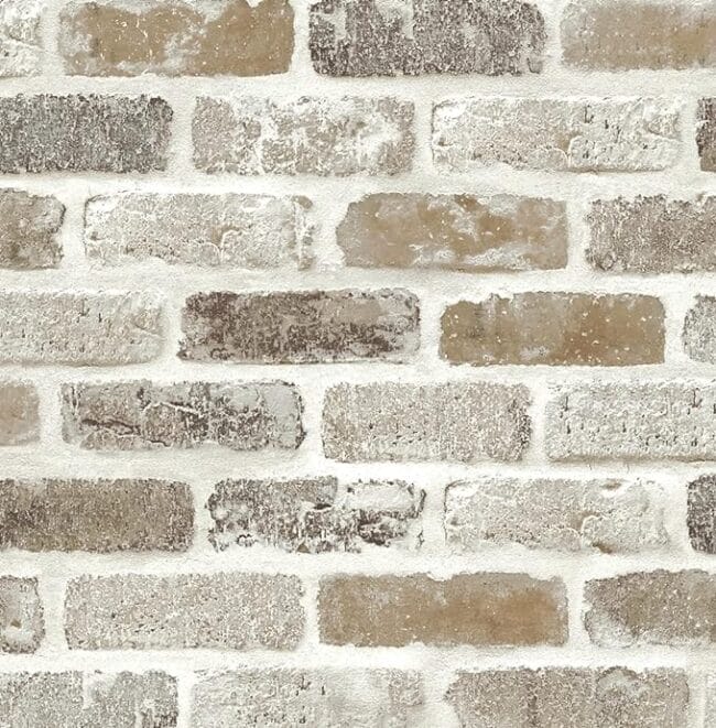 browns and gray brick wallpaper