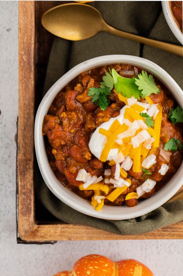 bowl of chili